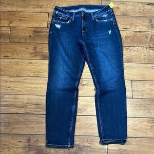 Silver boyfriend Jeans